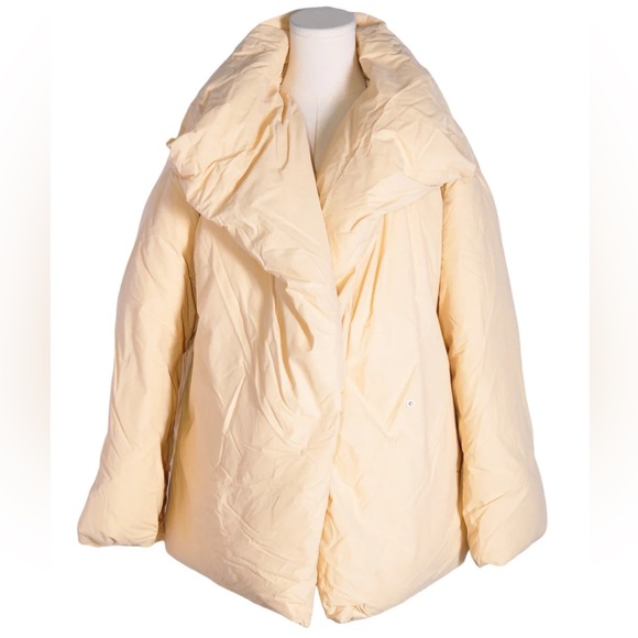 Toteme Signature Cotton-Blend Shell Down Jacket Size 34 - Picture 6 of 8